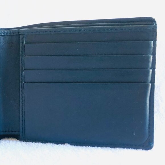 BOTTEGA VENETA BI-FOLD WALLET, Blue in Original Box - Picture 12 of 16